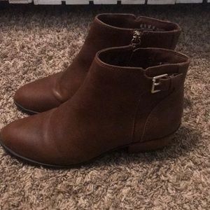 Brown Dr. Scholl’s Booties size 8
